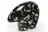 Carved Chinese Writing Rock Bear - Australia #311515-1